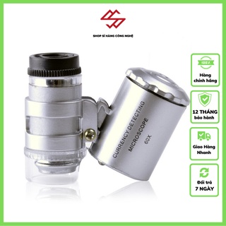 Kính lúp 60X 💗𝑭𝑹𝑬𝑬𝑺𝑯𝑰𝑷💗 Kính lúp mini có đèn led V1