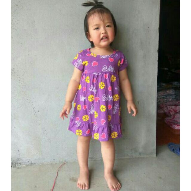 (link 2) Váy cotton bánh bèo bé gái