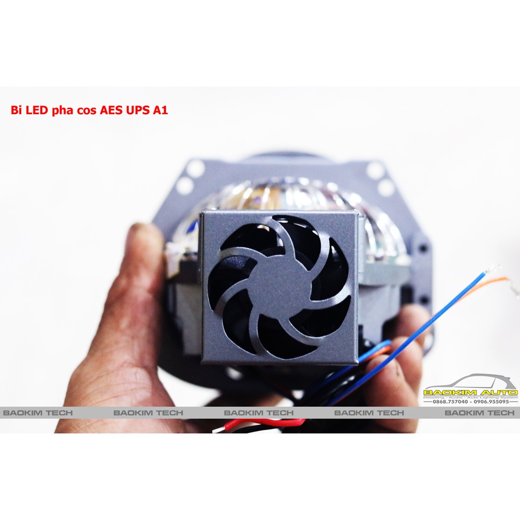 Bi LED lai Laser pha cos AES UPS A1 siêu sáng công nghệ mới nhất