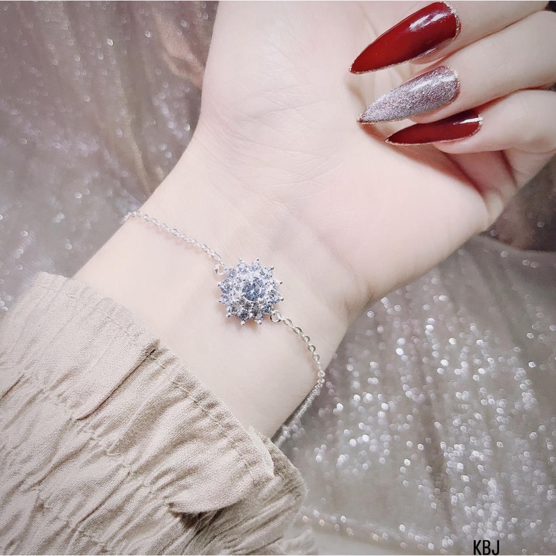 Lắc tay bạc nữ ,bạc ta mẫu đơn giản nhưng vô cùng xinh ♥️Freeship ♥️