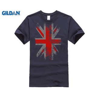 Diy Latest ENGLAND FLAG Union Jack Vintage T-Shirt Britain United Kingdom UK Shirts T-shirt For Men Navy