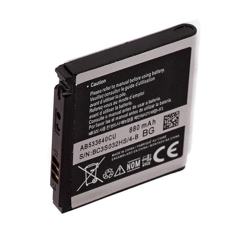 Pin cho điện thoại Samsung S3600i S6888 S3710 S3600C GT S569 880mAh-Bảo hành 3 tháng