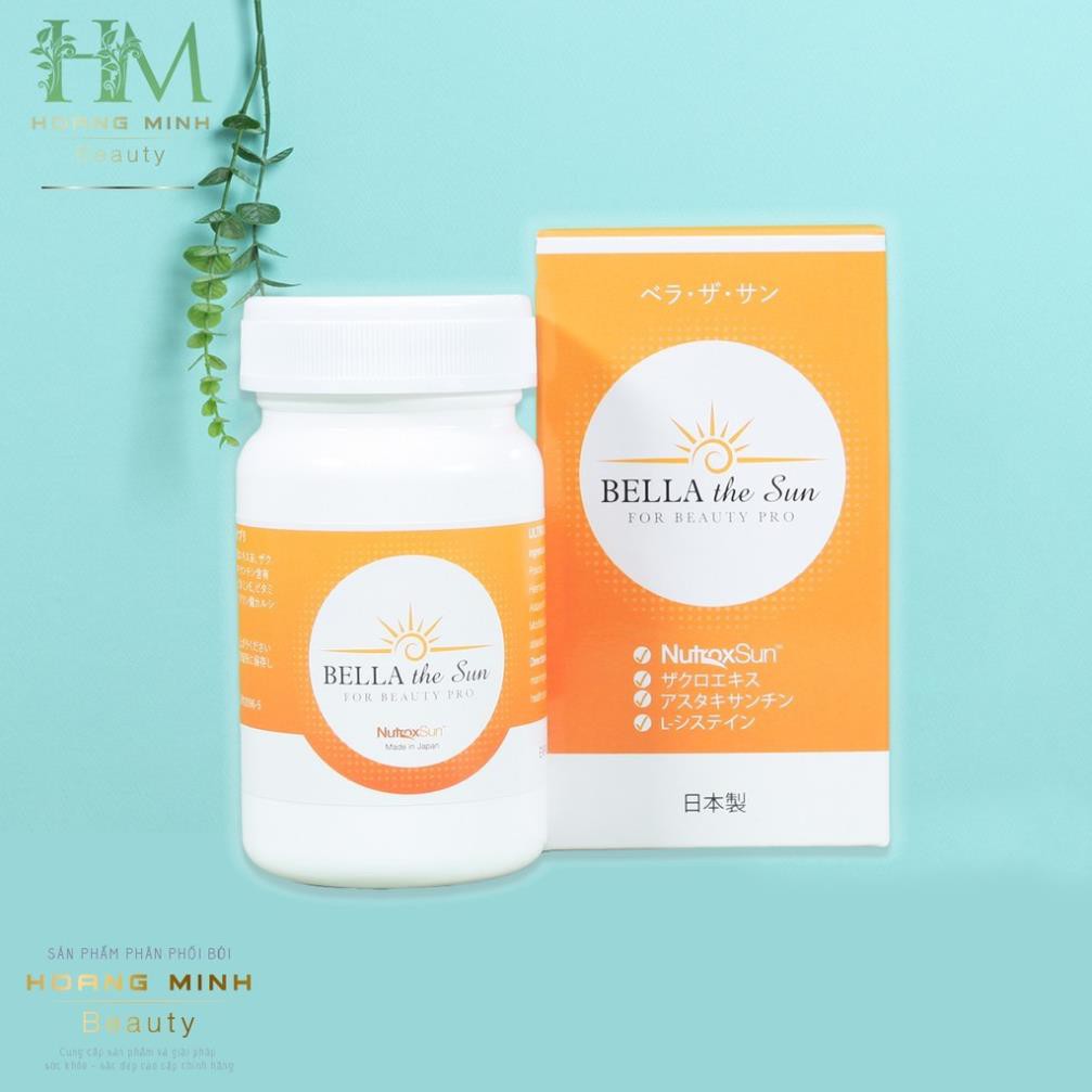 [Chính hãng] Viên uống chống nắng nội sinh Nhật Bản Bella The Sun hộp 30 viên | BigBuy360 - bigbuy360.vn