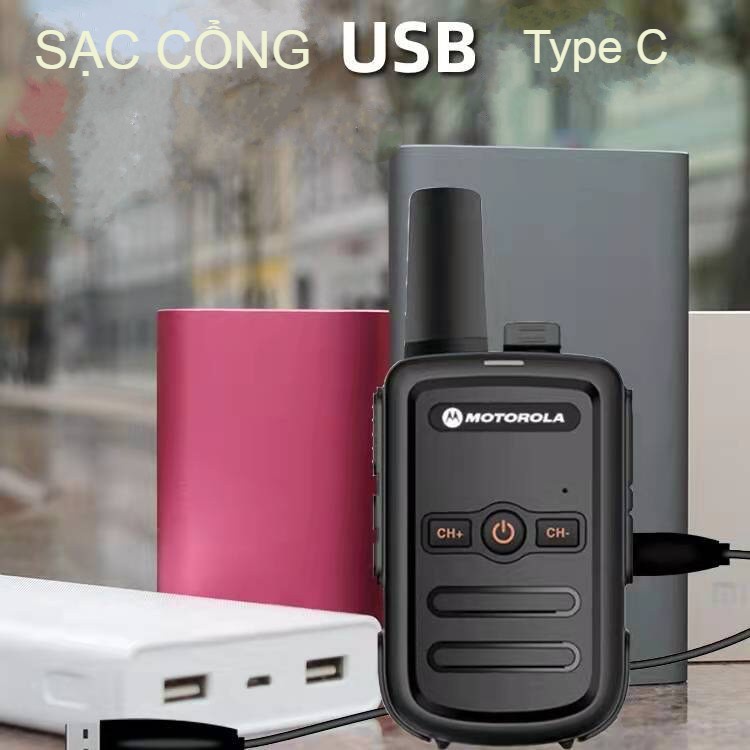 Bộ 07 Máy Bộ Đàm Mini Siêu Nhỏ  (Dung lượng pin cực lớn &gt;18 tiếng,Siêu bền,Cự li liên lạc &gt; 1,5km)+Tai nghe chuyên dụng