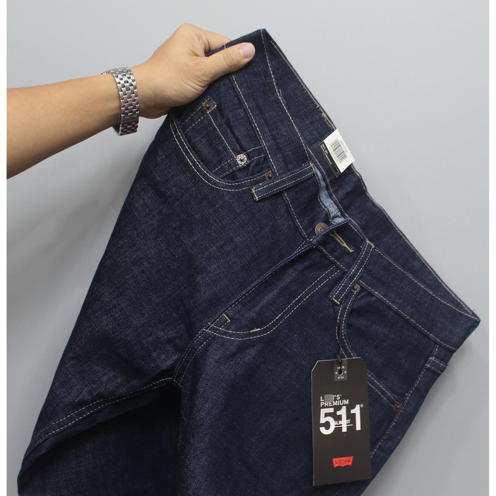 Quần Jean nam LV 511 Made in cambodia ( Form ống đứng,chất vải co dãn,ống quần 17cm -20cm) T08 | BigBuy360 - bigbuy360.vn