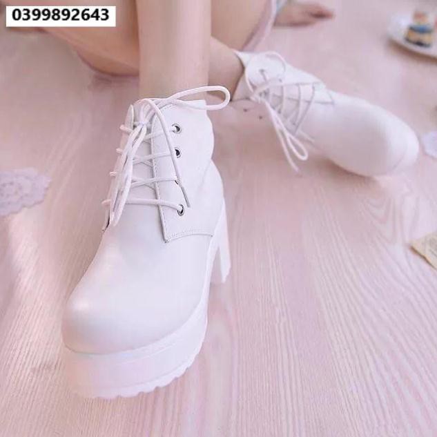 [Hàng ORDER] Giầy Boot Ulzzang Thời Trang  Cao Cổ Nữ Cao 7 Phân Mang Phong Cách