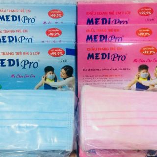 Khẩu trang trẻ em MEDIpro 10 cái/ hộp