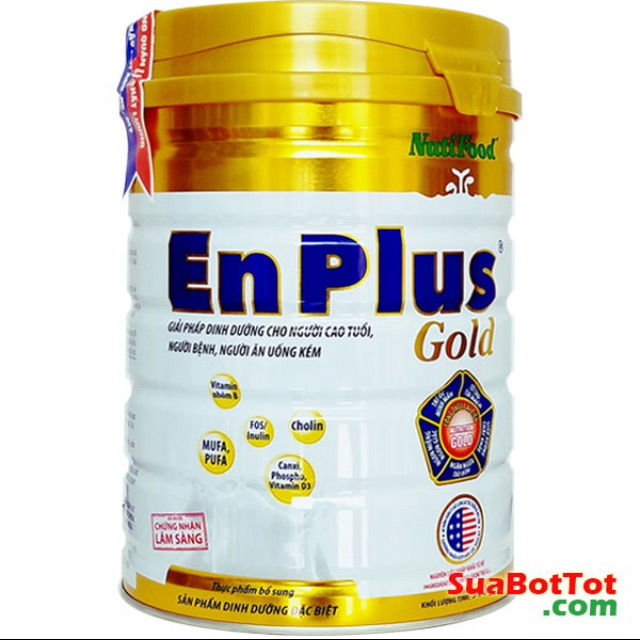 Sữa Bột Enplus Gold lon 900g Date 2021