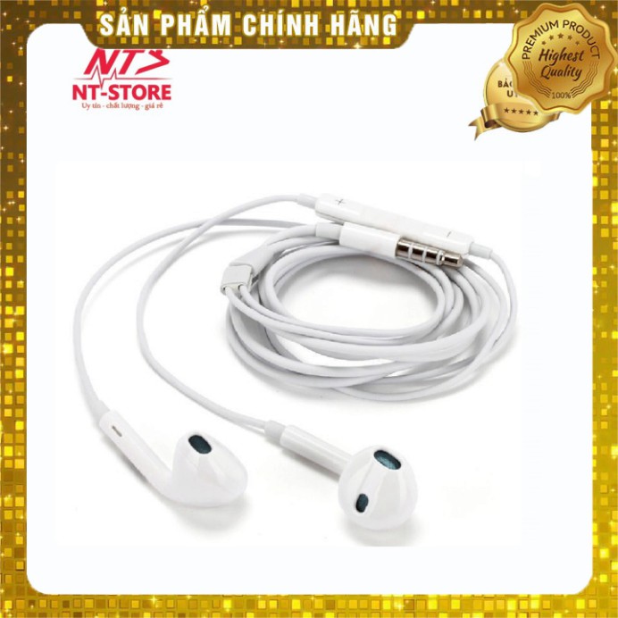 (BAOSHIP)  Tai Nghe iPhone 6S Chính hãng âm thanh hay - NT STORE Chính Hãng