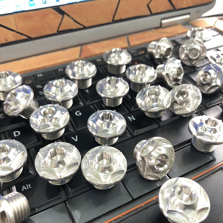 Ốc mâm lửa INOX [MẪU 6 Cánh] - [FREESHIP XTRA] - dành cho Ex150/S110