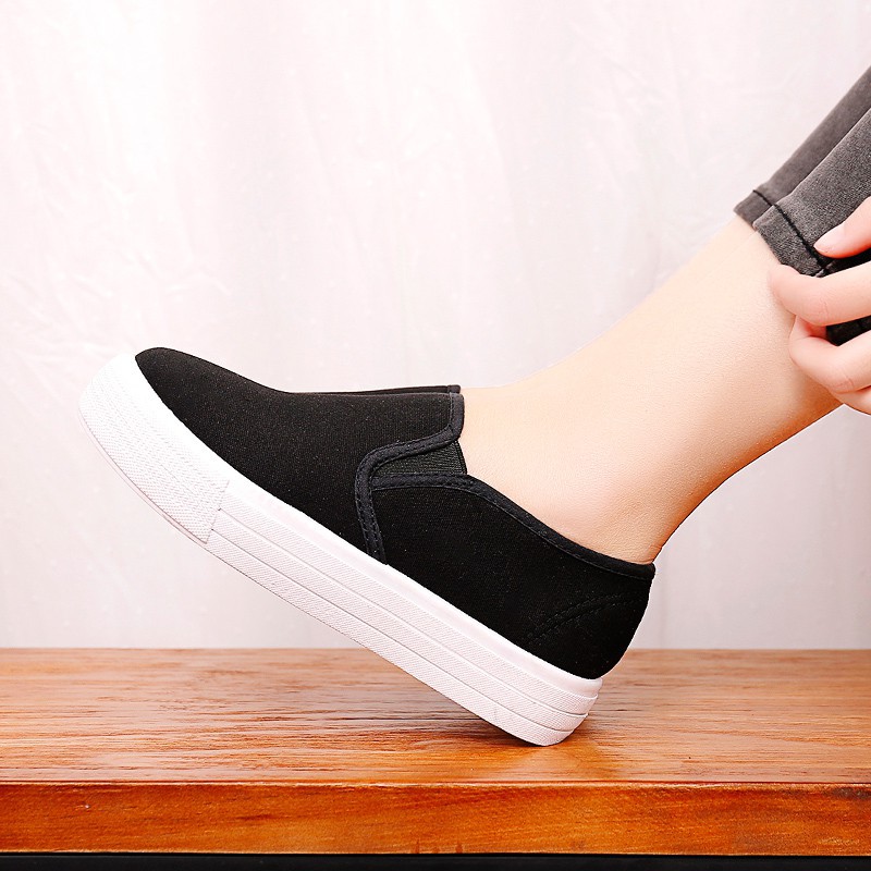 Giày lười IELGY mũi tròn thời trang đơn giản sành điệu dành cho nữ