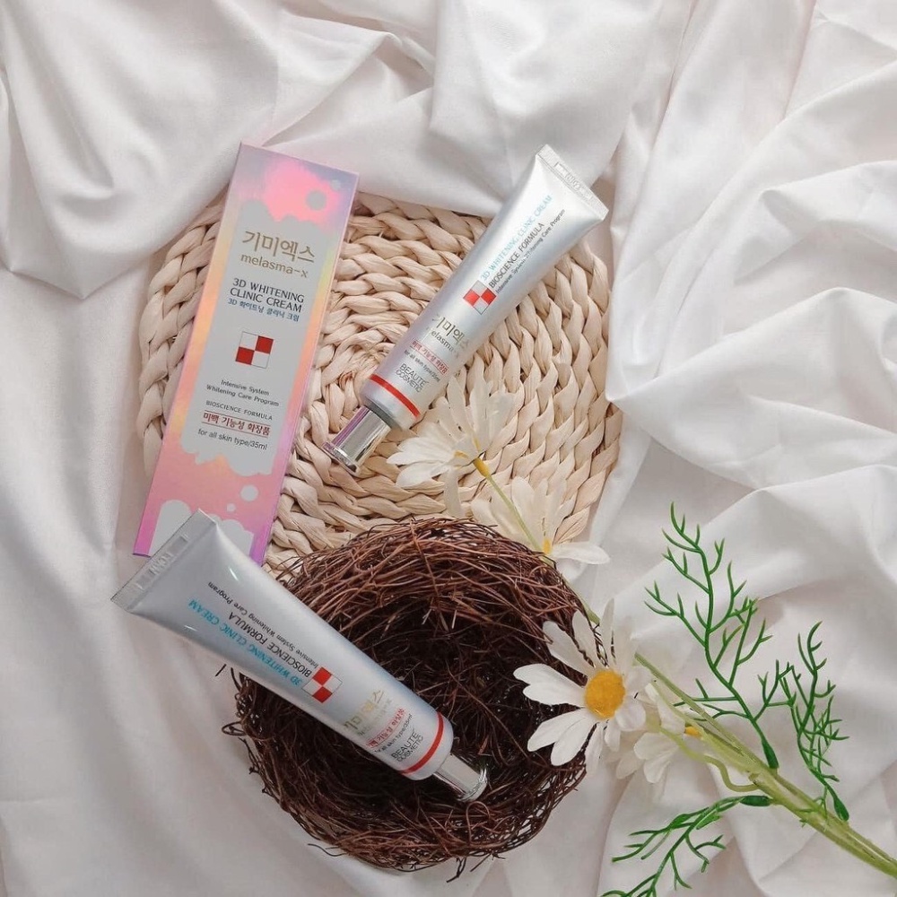 Kem Nám Tàn Nhang Melasma-X 3D Whitening Clinic Cream - 35ml [ Auth - Hàn Quốc ]