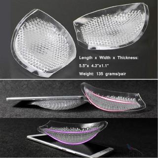 ☆➔❤1 Cặp Mềm Mại Trong Suốt Bikini Áo Ngực Chèn / Miếng Lót Tròn Silicon Tăng Cường / Đồ Bơi Đẩy Lên