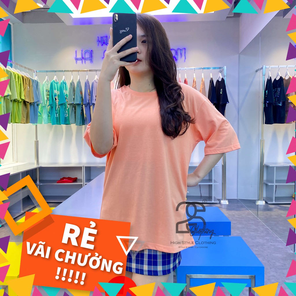 Áo Thun Unisex 2S Basic Tee Phông Trơn Nam Nữ Tay Lỡ Oversize Form Rộng 13 Màu Cao Cấp Đẹp | BigBuy360 - bigbuy360.vn