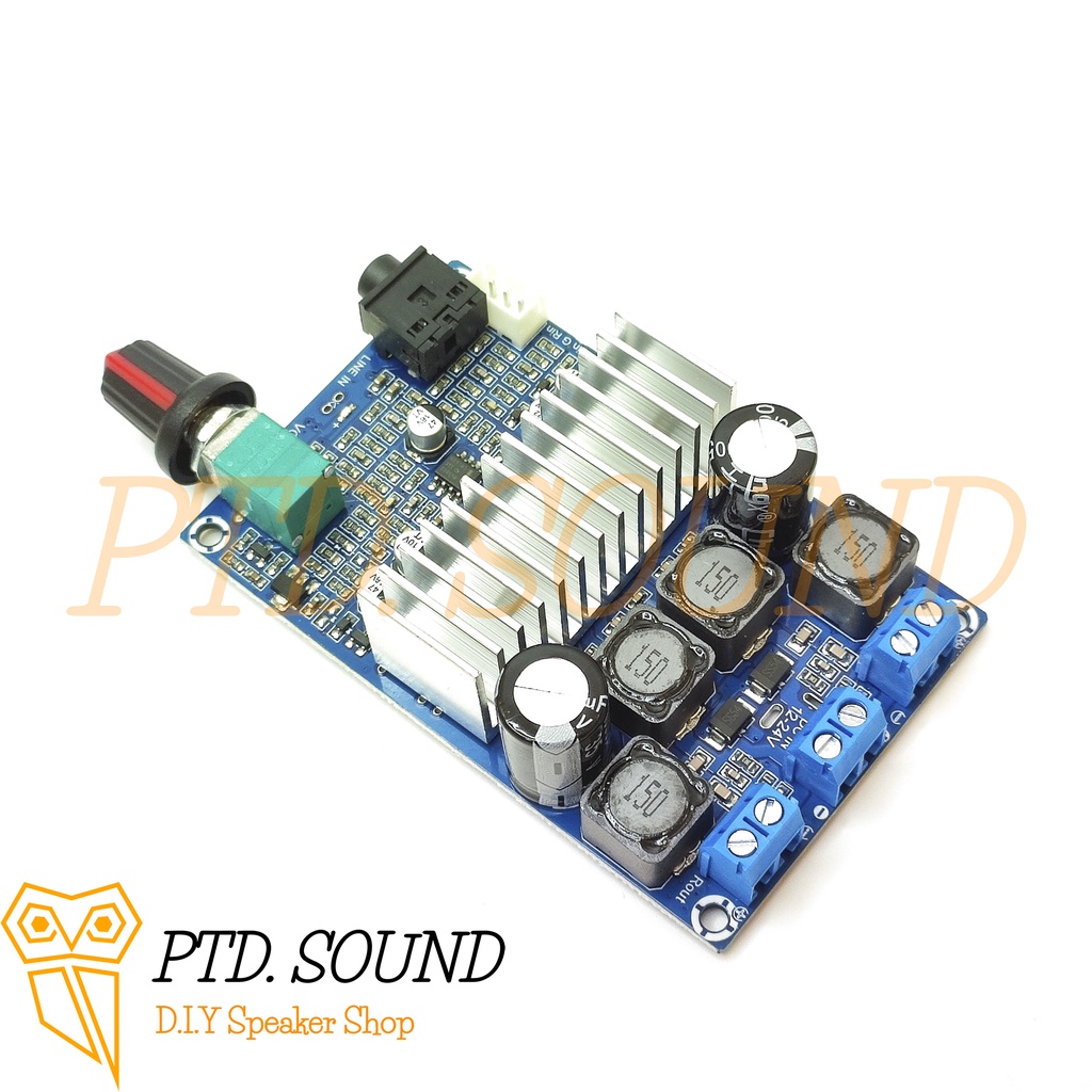 Mạch khuếch đại âm thanh TPA3116 50w*2 GemAudio không Bluetooth từ PTD Sound