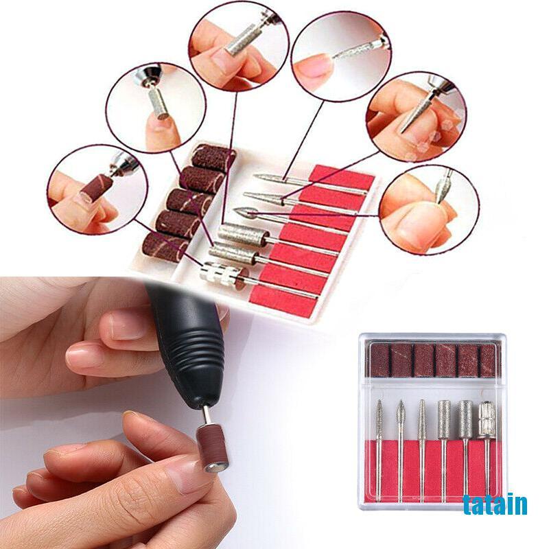 [TA] Professional Electric Acrylic Nail Art File Drill Set Manicure Machine Sand Kit  WK