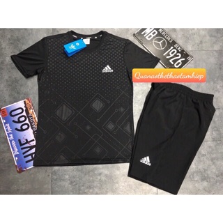 Bộ thể thao nam. (F1) chất liệu thun lạnh cao cấp co giãn 4c. Phom 45-77kg