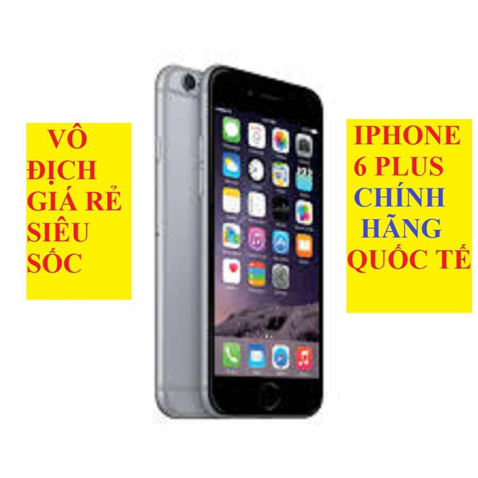 [Mã 77ELSALE hoàn 7% đơn 300K] HCM_Điện thoai APPLE IPHONE 6 PLUS 64G bản quốc tế | BigBuy360 - bigbuy360.vn