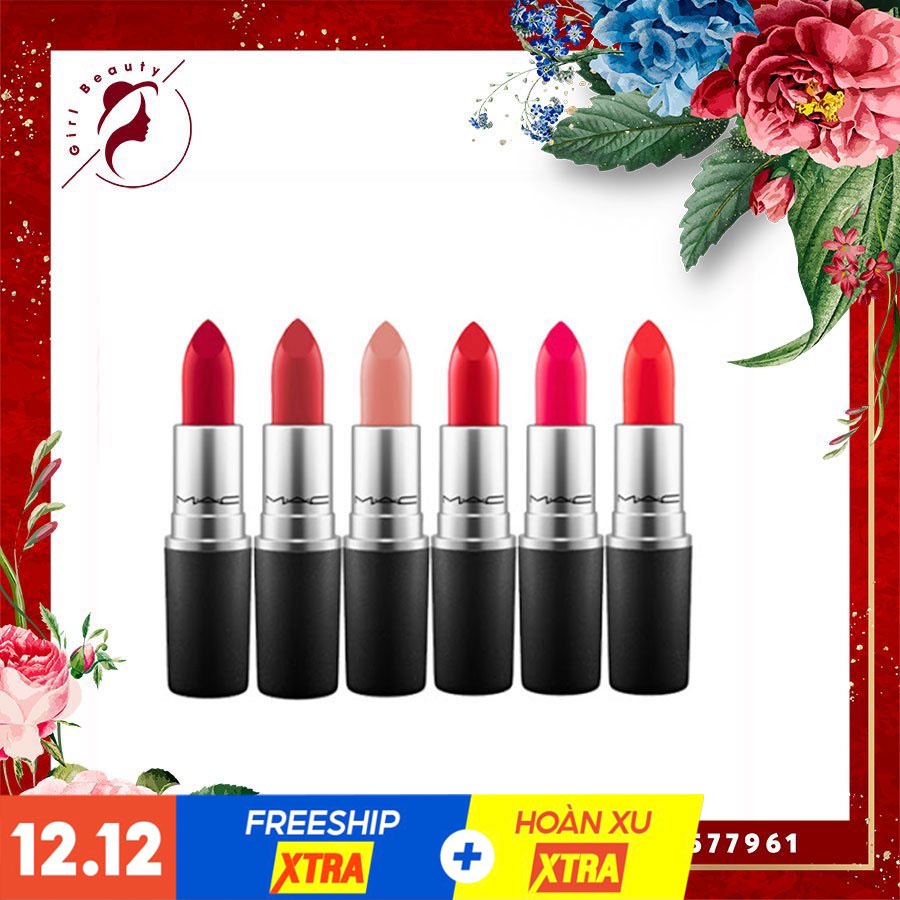 Son Mac chính hãng Ruby Woo, Chili, Marrakesh màu cam cháy đỏ gạch cam đất hot nhất mọi thời đại | BigBuy360 - bigbuy360.vn
