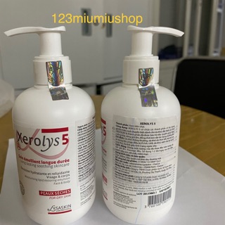 Xerolys 5 - kem dưỡng ẩm sâu (200ml)