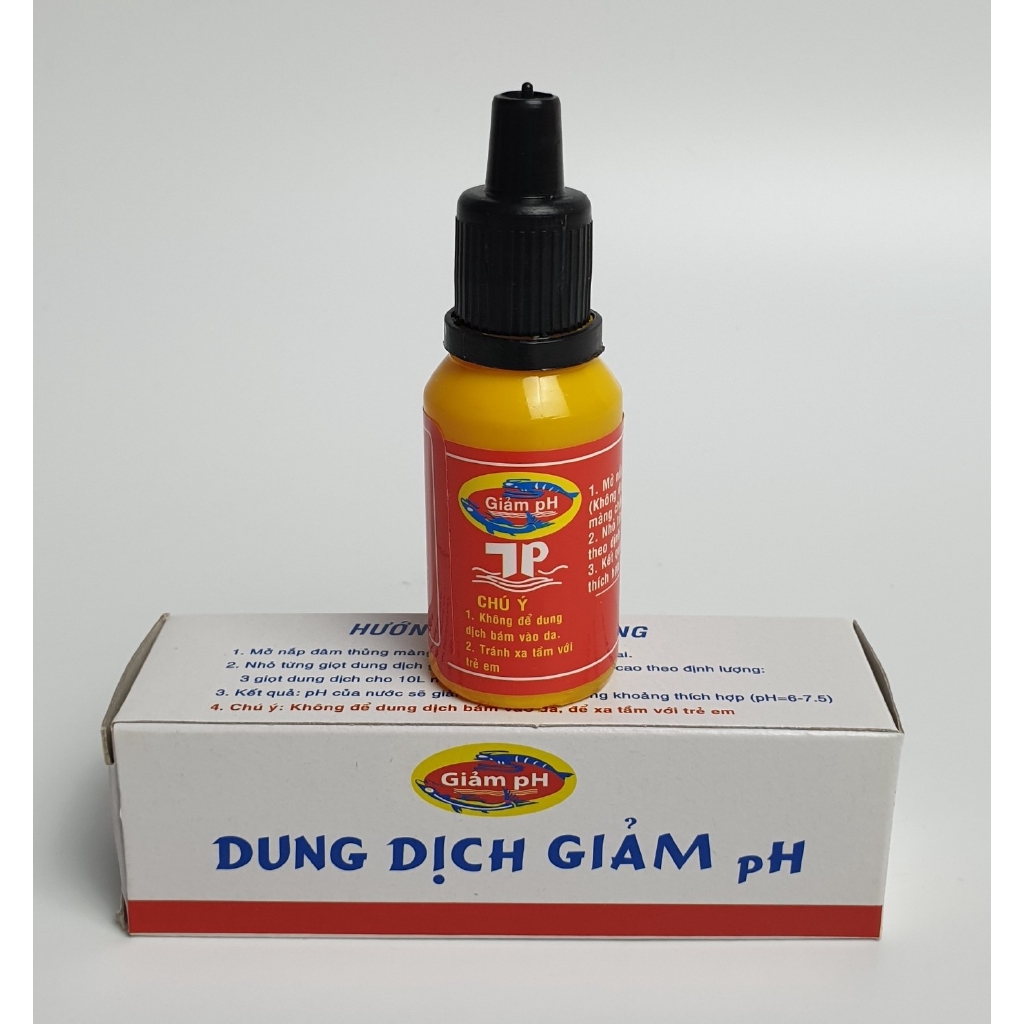 DUNG DỊCH GIẢM PH CHO CÁ CẢNH