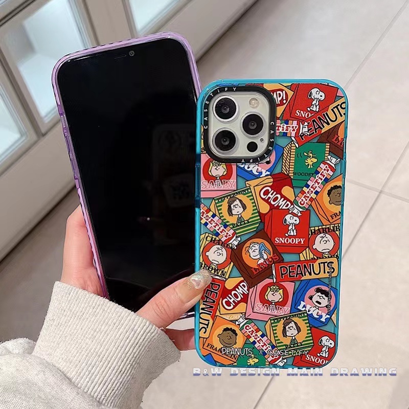 Hoạt Hình Ốp Điện Thoại Mềm Chống Sốc Hình Quả Đậu Phộng Cho iphone 15 pro max 14 13 12 11