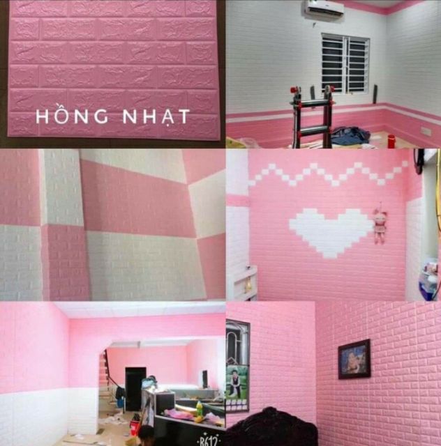 Xốp dán tường giả gạch 3D | BigBuy360 - bigbuy360.vn