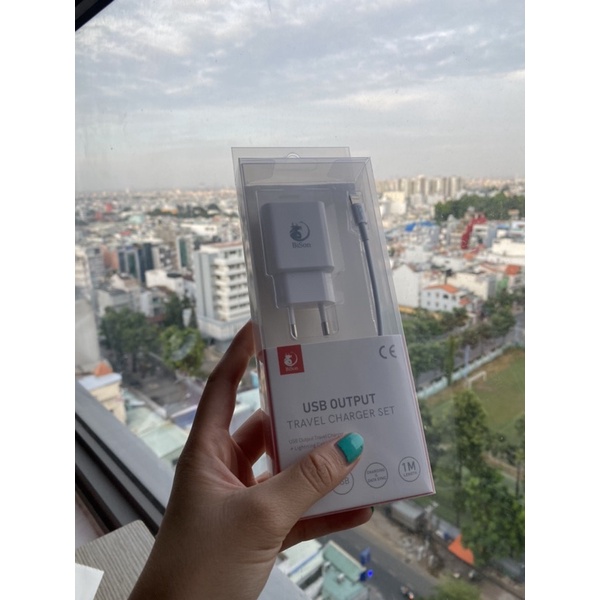 BỘ SẠC CÁP NHANH BISON 12W CHO IPHONE