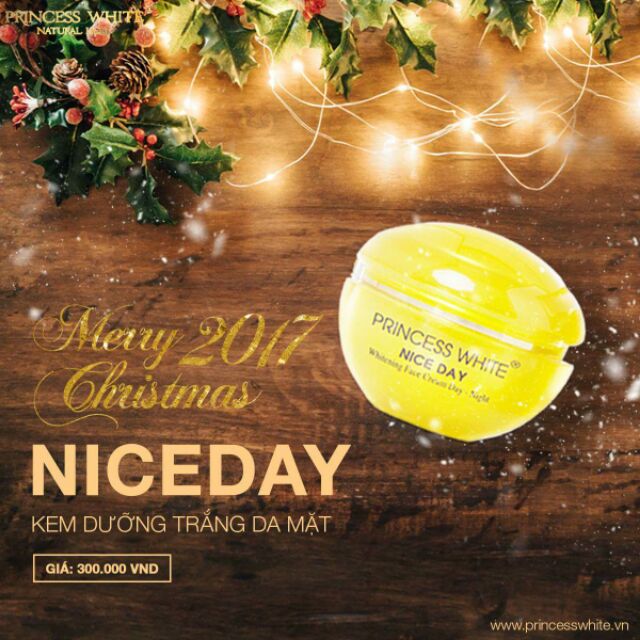 Bộ Kem dưỡng trắng da nice day