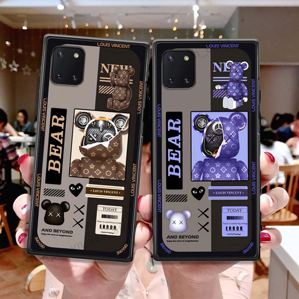 Ốp lưng Samsung Note 10 Lite hình kaws, bear brick, venom thời trang siêu ngầu
