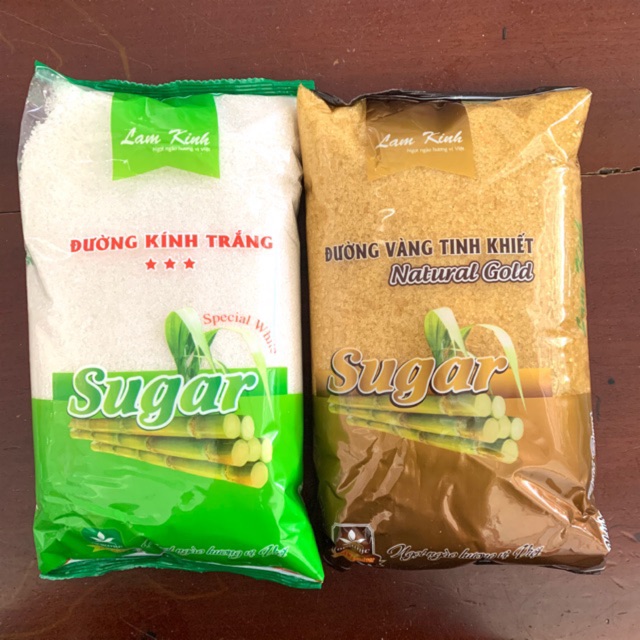 Đường Kính Xuất Khẩu Lam Kinh Trắng/Vàng túi 1kg | BigBuy360 - bigbuy360.vn