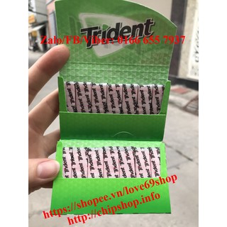 Kẹo cao Su Không Đường Trident Vị Dưa Hấu
