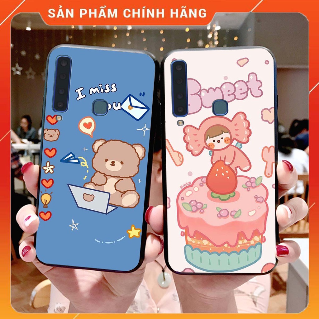 Ốp lưng Samsung A9 2018 in hình Gấu xinh xắn, Bò sữa đáng yêu,  ĐẸP -  RẺ - XINH - ĐỘC ĐÁO