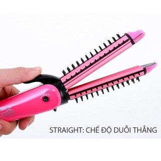Máy uống tóc nova8890 - bấm tóc - duỗi tóc thẳng 3in1