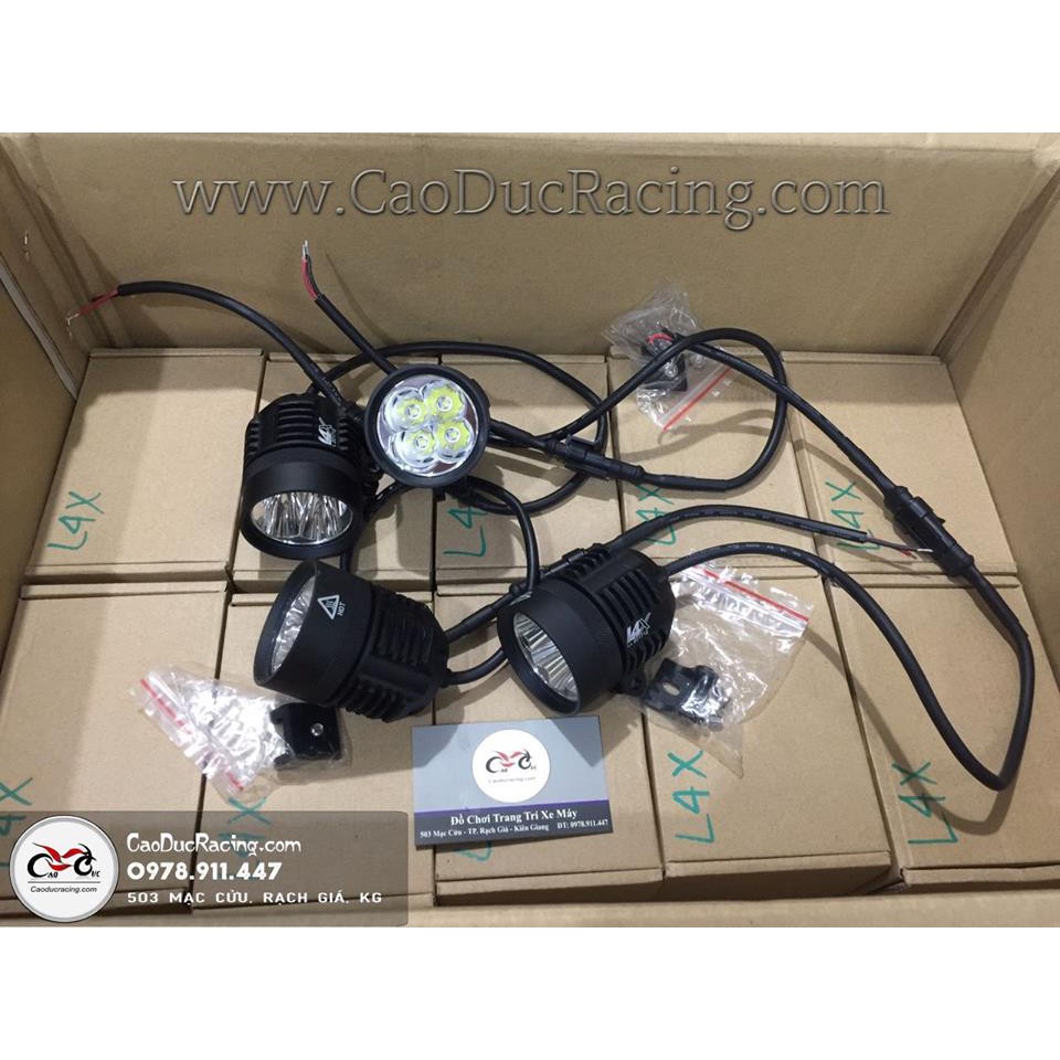 Đèn trợ sáng L4x siêu sáng - có tặng pass l4 và công tắc