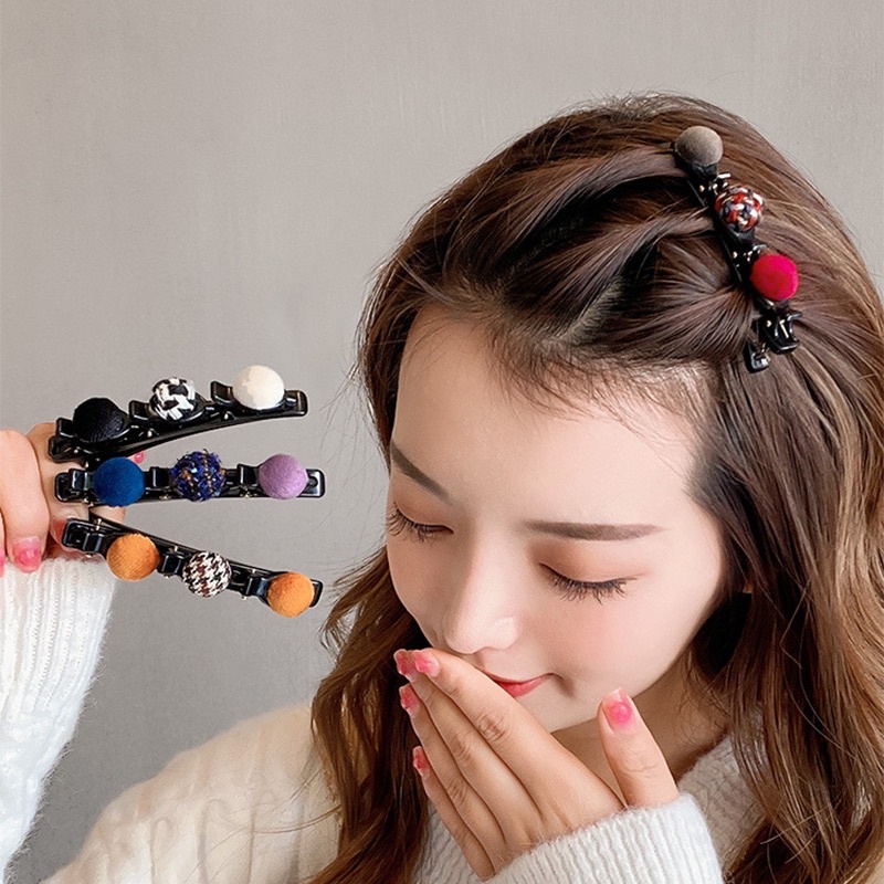 Kẹp Mái Hình Trái Tim Hàn Quốc, Kẹp Mái Nhiều Màu Sắc Siêu Dễ Thương