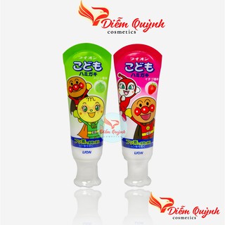 Kem Đánh Răng nuốt được Lion cho bé (nội địa Nhật)