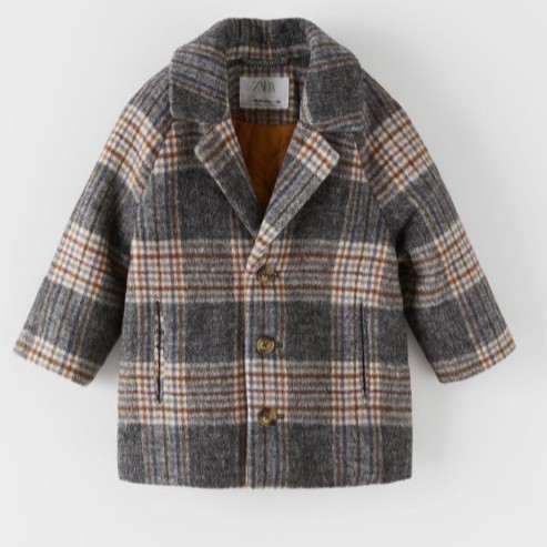 Áo dạ zara thời trang sành điệu cho bé trai