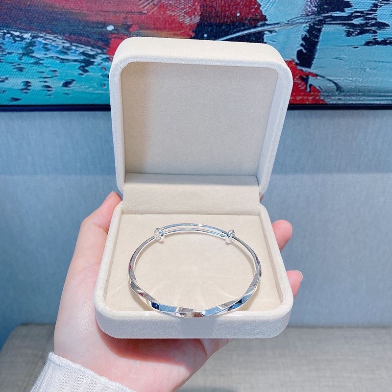 Lắc tay bạc Ý - Vòng tay bạc s925 kiểu dáng đơn giản , nhẹ nhàng cho cả nam và nữ có thể đeo đôi , đeo nhóm | BigBuy360 - bigbuy360.vn