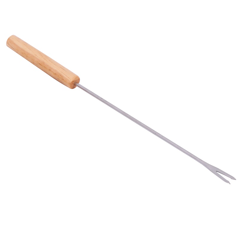 Nĩa sô cô la bằng thép không gỉ Nĩa lẩu Phô mai Trái cây tráng miệng Nĩa Fondue Melting Xiên Dụng cụ nhà bếp