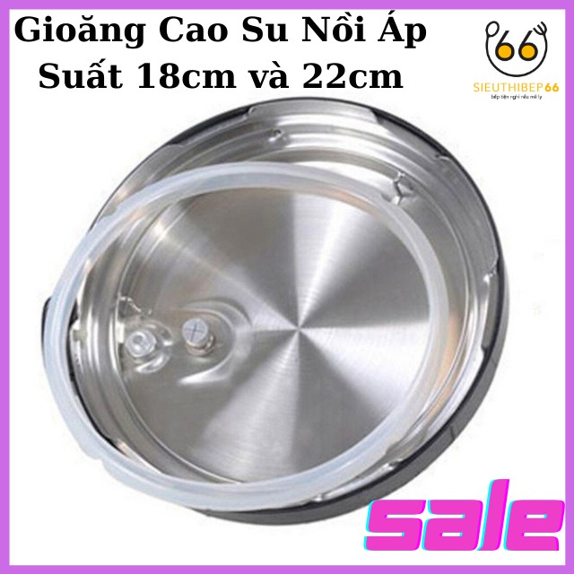 Gioăng Cao Su Nồi Áp Suất Elo Chính Hãng Đường Kính Size 18cm và 22cm - Hàng Nội Địa Đức