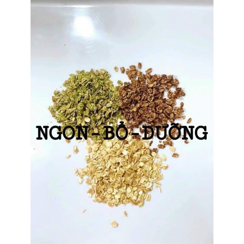 Yến Mạch Mix 3 Vị Giòn Rụm siêu ngon -Lon pet 420gr