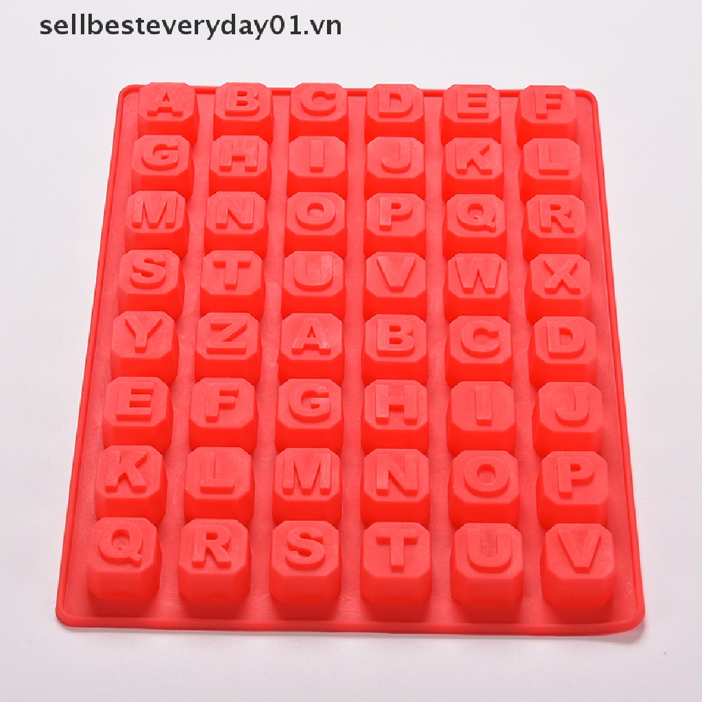 Khuôn Silicone Làm Bánh Hình Chữ Cái