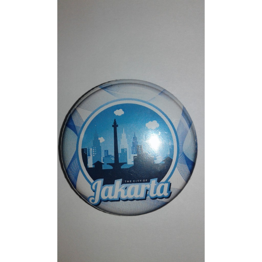 Cool Jakarta Souvenir Pin