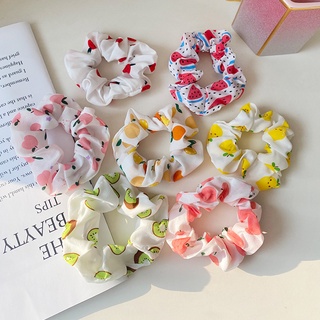 Cột tóc vải Scrunchies Trái cây Hot CT75