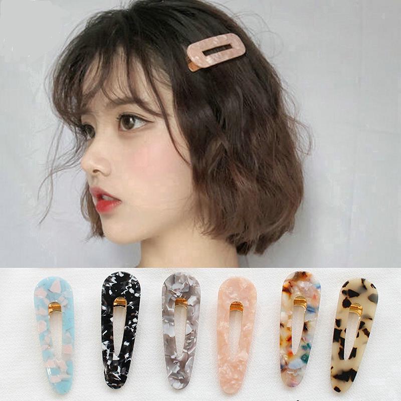 Fashion rectangular Korean girls hairpin