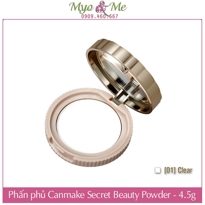 Phấn phủ dưỡng da Canmake Secret Beauty Powder 4.5g