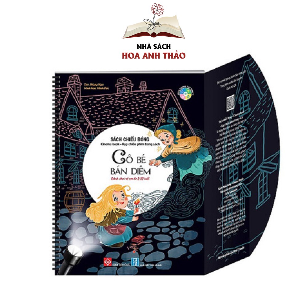 Sách chiếu bóng tương tác - Cinema book rạp chiếu phim trong sách: Cô bé bán diêm