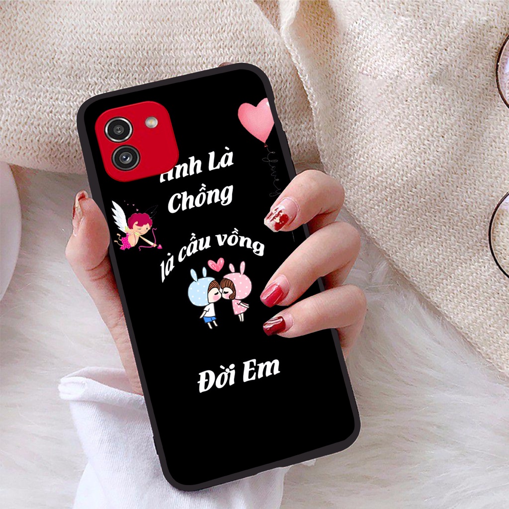 Ốp lưng Samsung Galaxy A03 viền dẻo TPU BST Ốp cặp