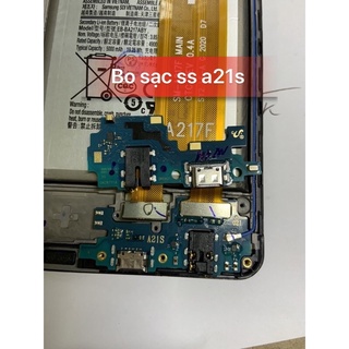 Cụm bo sạc samsung A21s zin hãng
